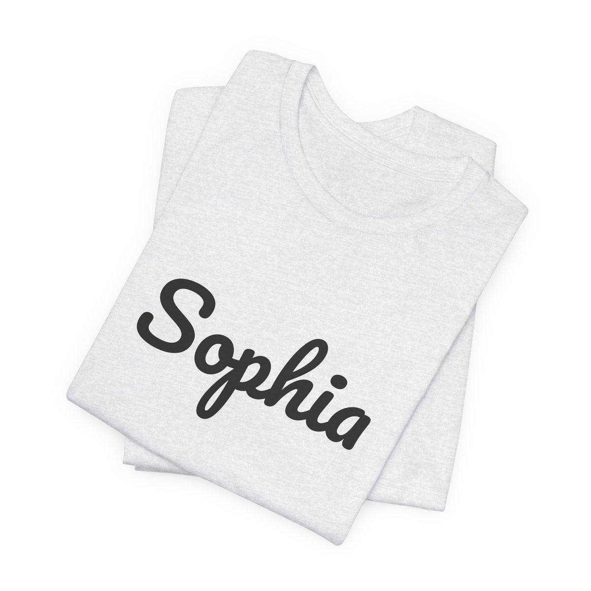 Camiseta con nombre personalizado | Camiseta con nombre en letra cursiva