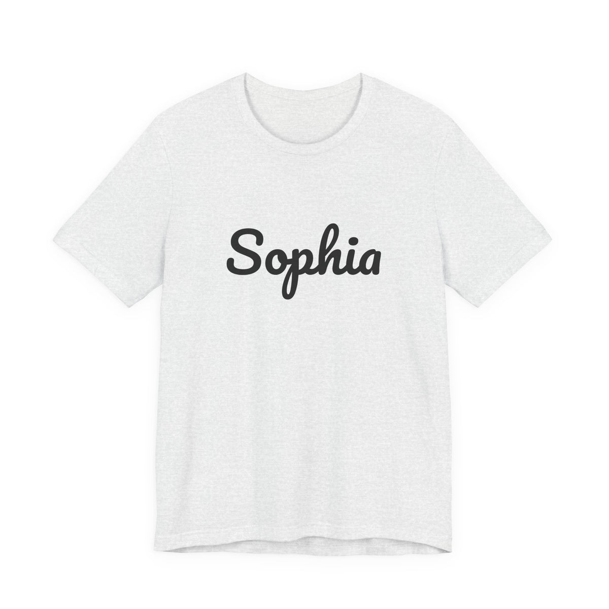Camiseta con nombre personalizado | Camiseta con nombre en letra cursiva