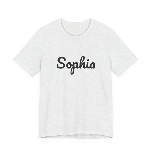 Camiseta con nombre personalizado | Camiseta con nombre en letra cursiva