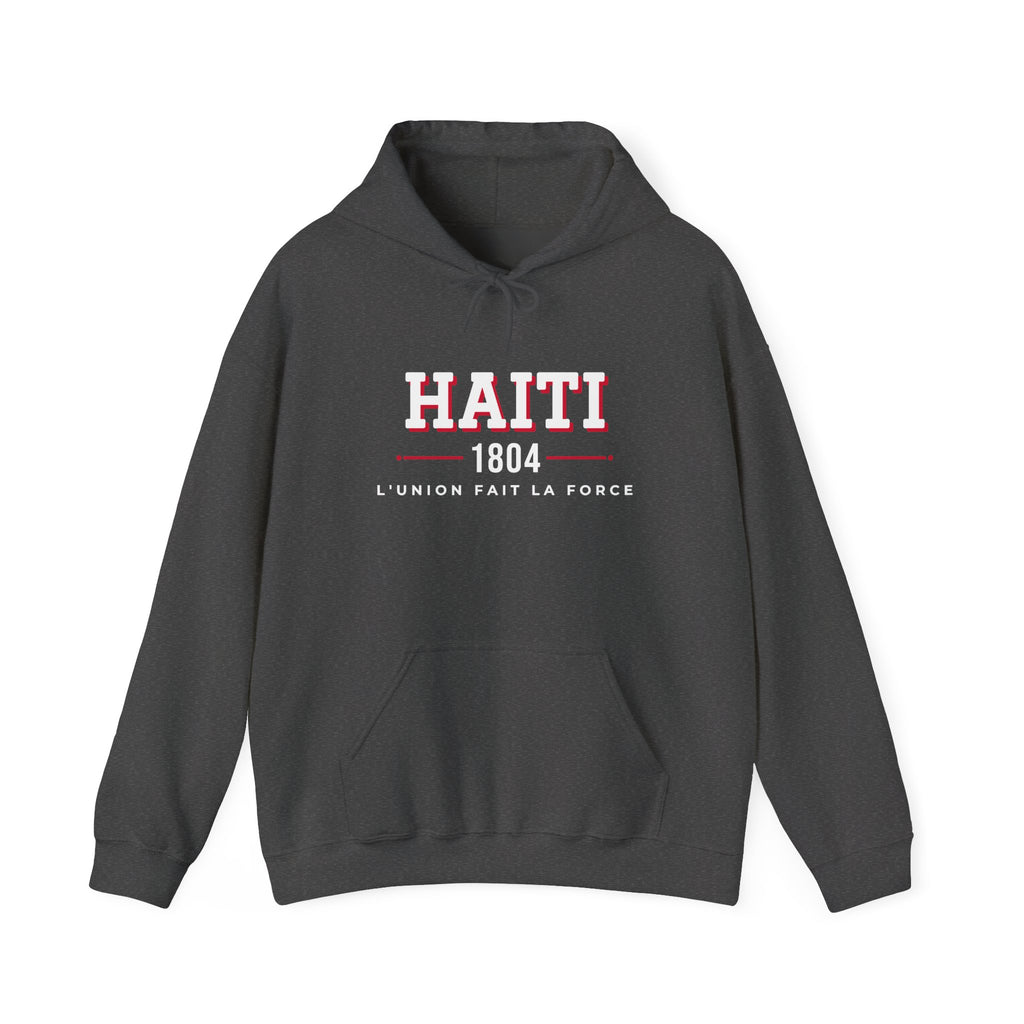 Sudadera Haití 1804 | Sudadera con capucha de orgullo haitiano L'Union Fait La Force