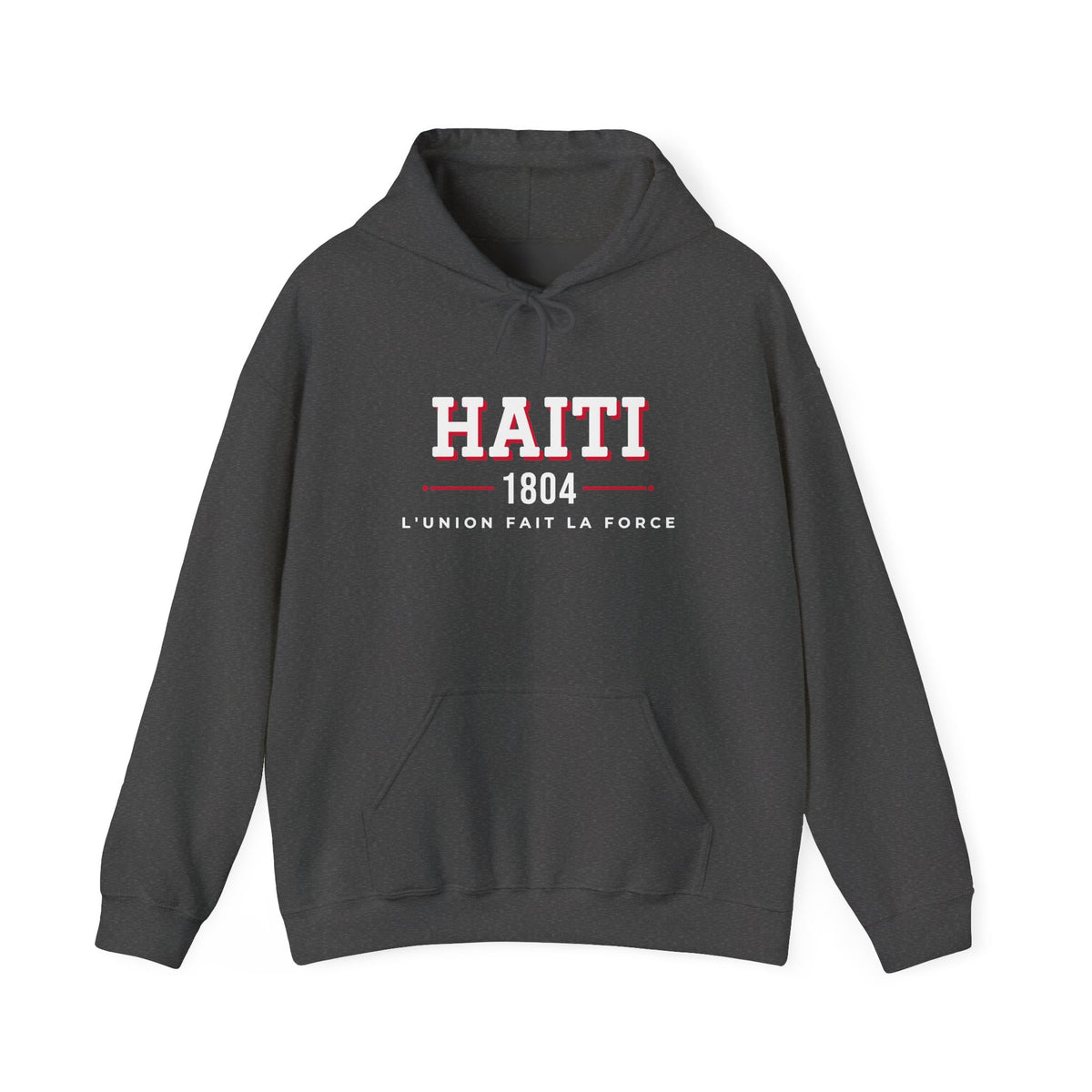 Sudadera Haití 1804 | Sudadera con capucha de orgullo haitiano L'Union Fait La Force