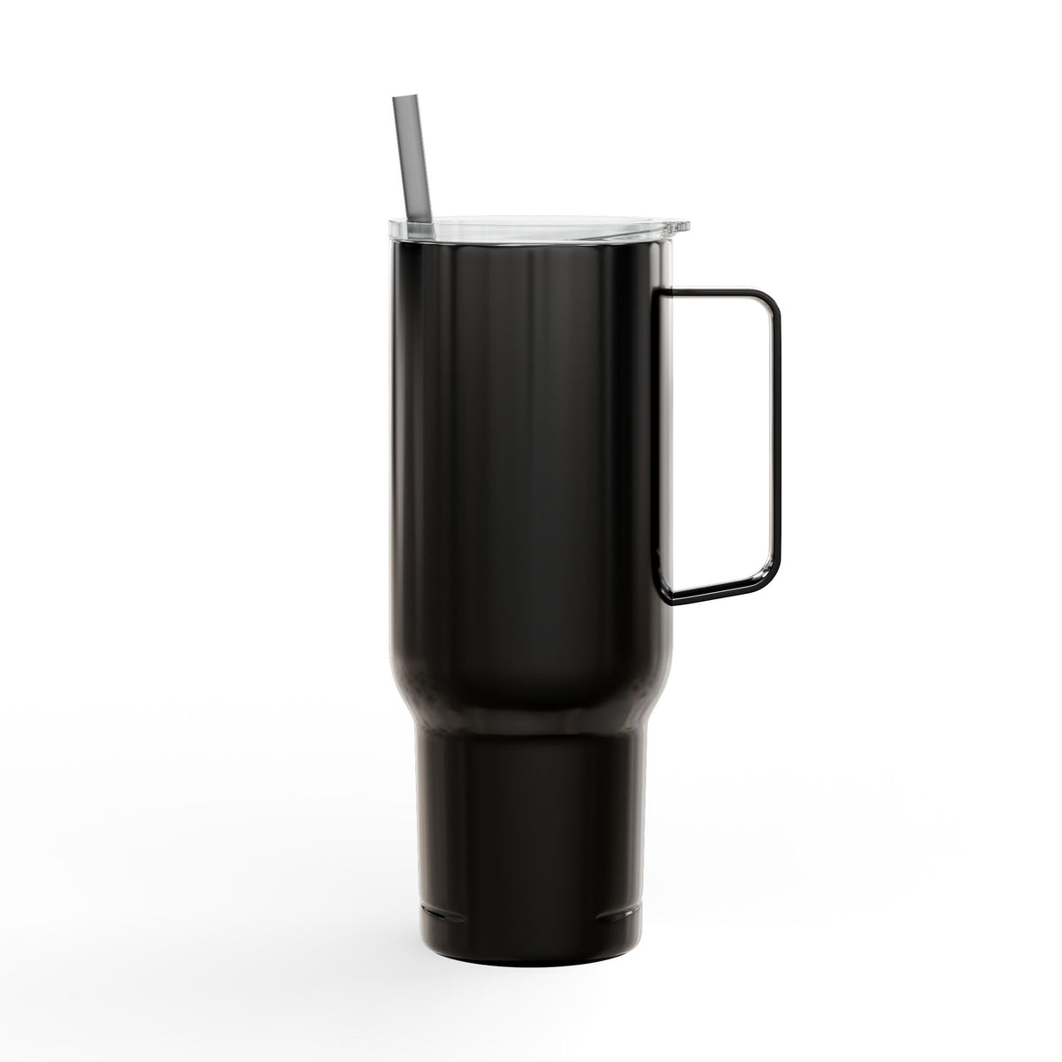 Gobelet Reine Haïtienne de 40 oz avec poignée et paille | Tasse de voyage isotherme gravée