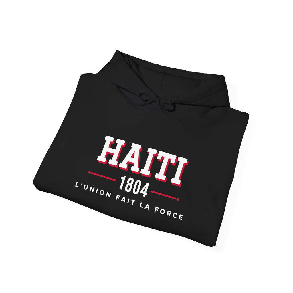 Sudadera Haití 1804 | Sudadera con capucha de orgullo haitiano L'Union Fait La Force