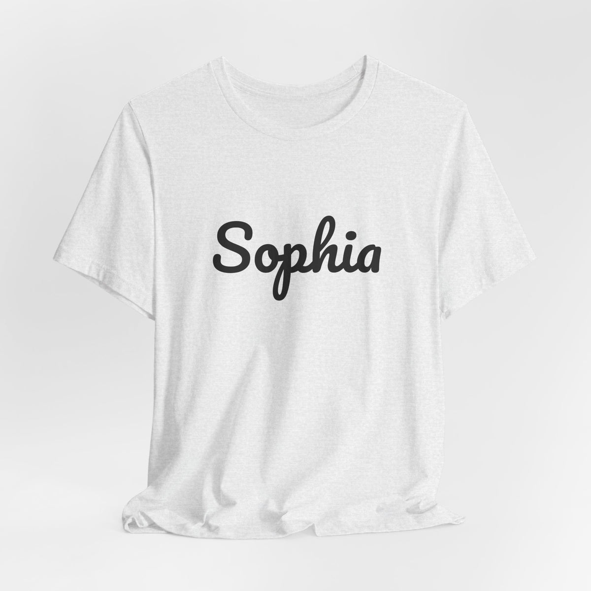 Camiseta con nombre personalizado | Camiseta con nombre en letra cursiva