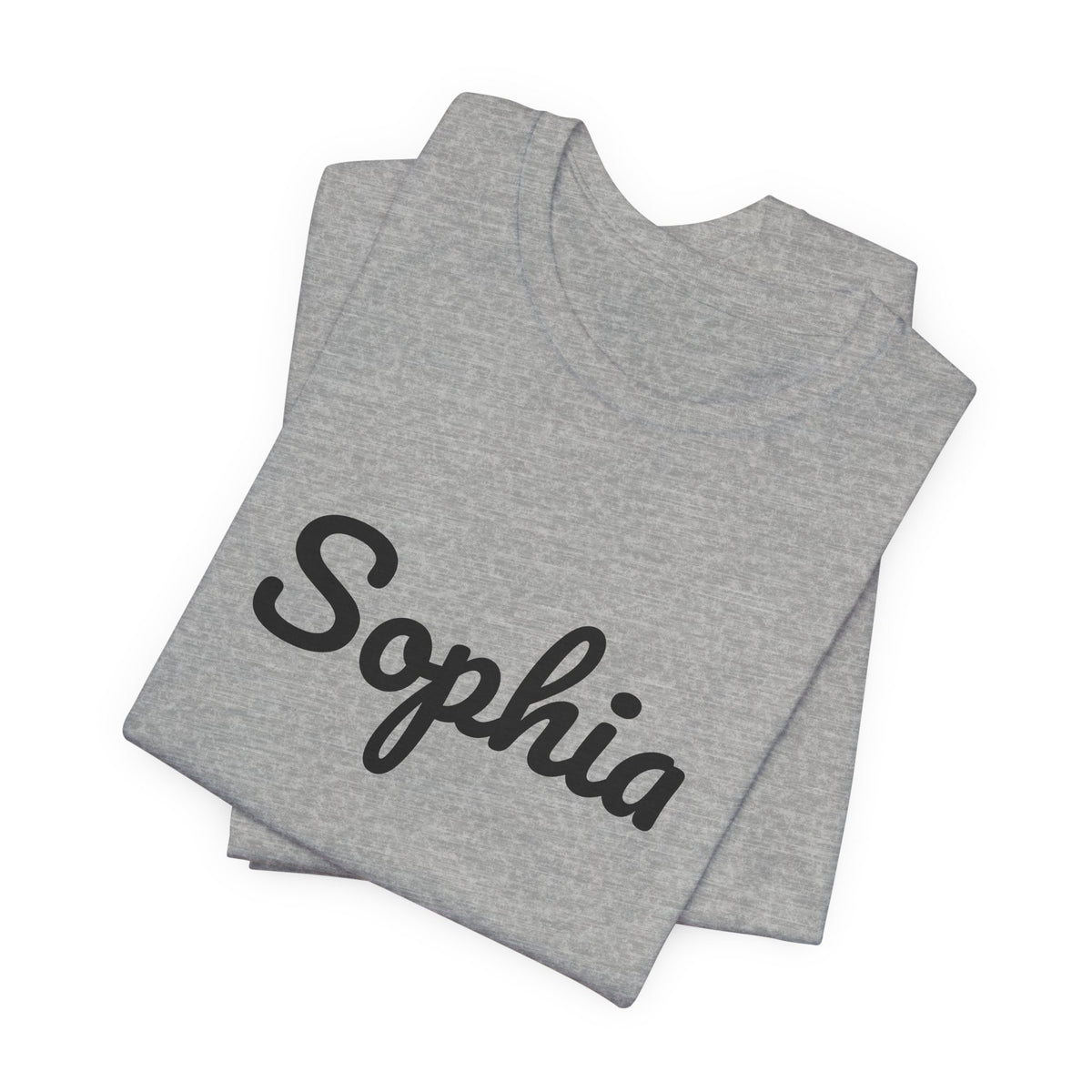 Camiseta con nombre personalizado | Camiseta con nombre en letra cursiva