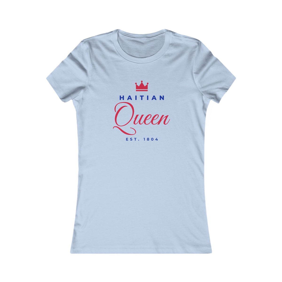 Haitian Queen T-Shirt | Est. 1804 Women's Haitian Pride Tee