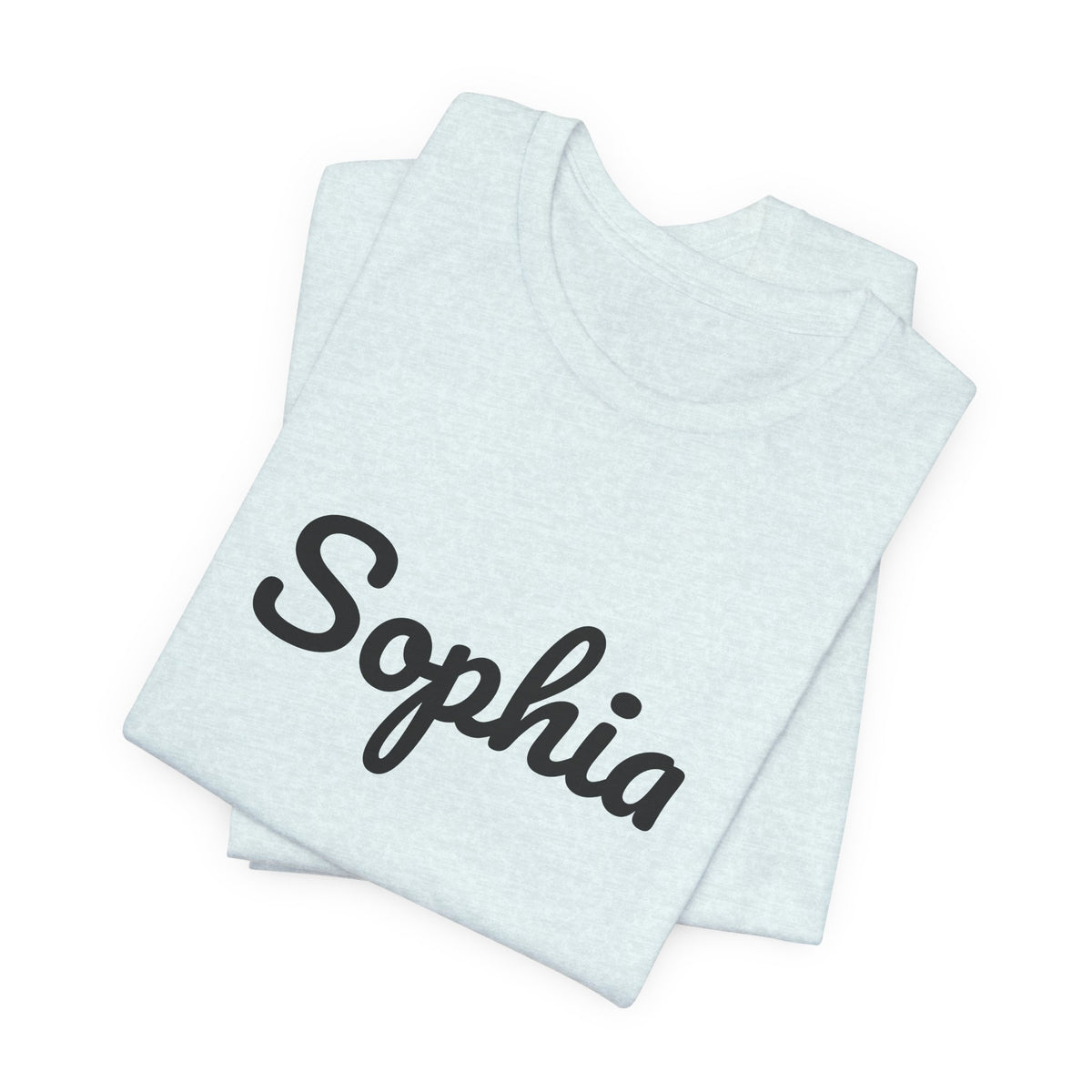 Camiseta con nombre personalizado | Camiseta con nombre en letra cursiva