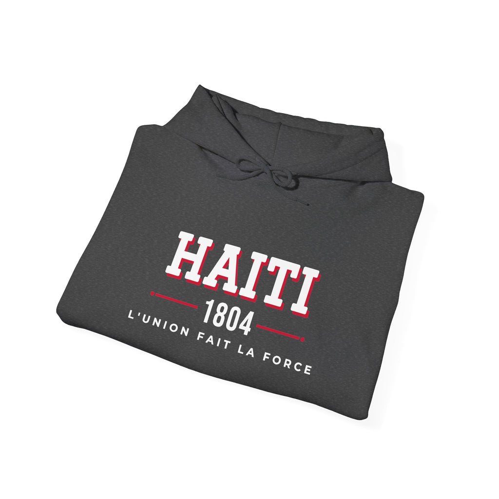 Sudadera Haití 1804 | Sudadera con capucha de orgullo haitiano L'Union Fait La Force