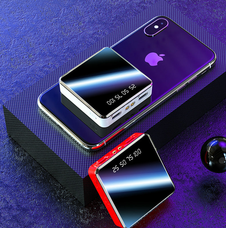 Batería externa portátil de 20000 mAh, cargador USB