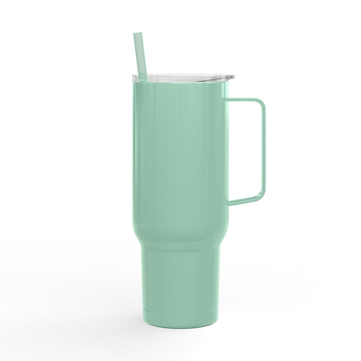 Gobelet Reine Haïtienne de 40 oz avec poignée et paille | Tasse de voyage isotherme gravée