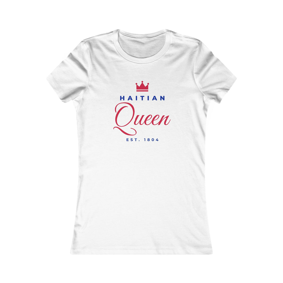 Haitian Queen T-Shirt | Est. 1804 Women's Haitian Pride Tee