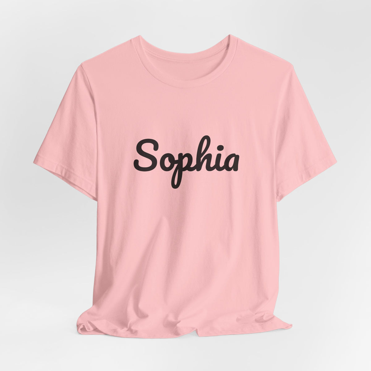 Camiseta con nombre personalizado | Camiseta con nombre en letra cursiva