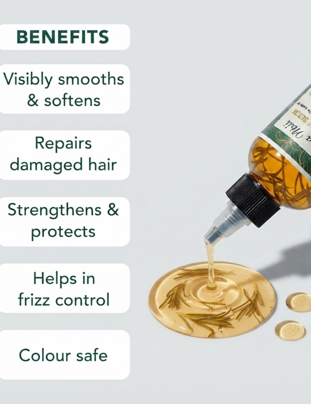 Suero de Romero para Cabello y Cuero Cabelludo