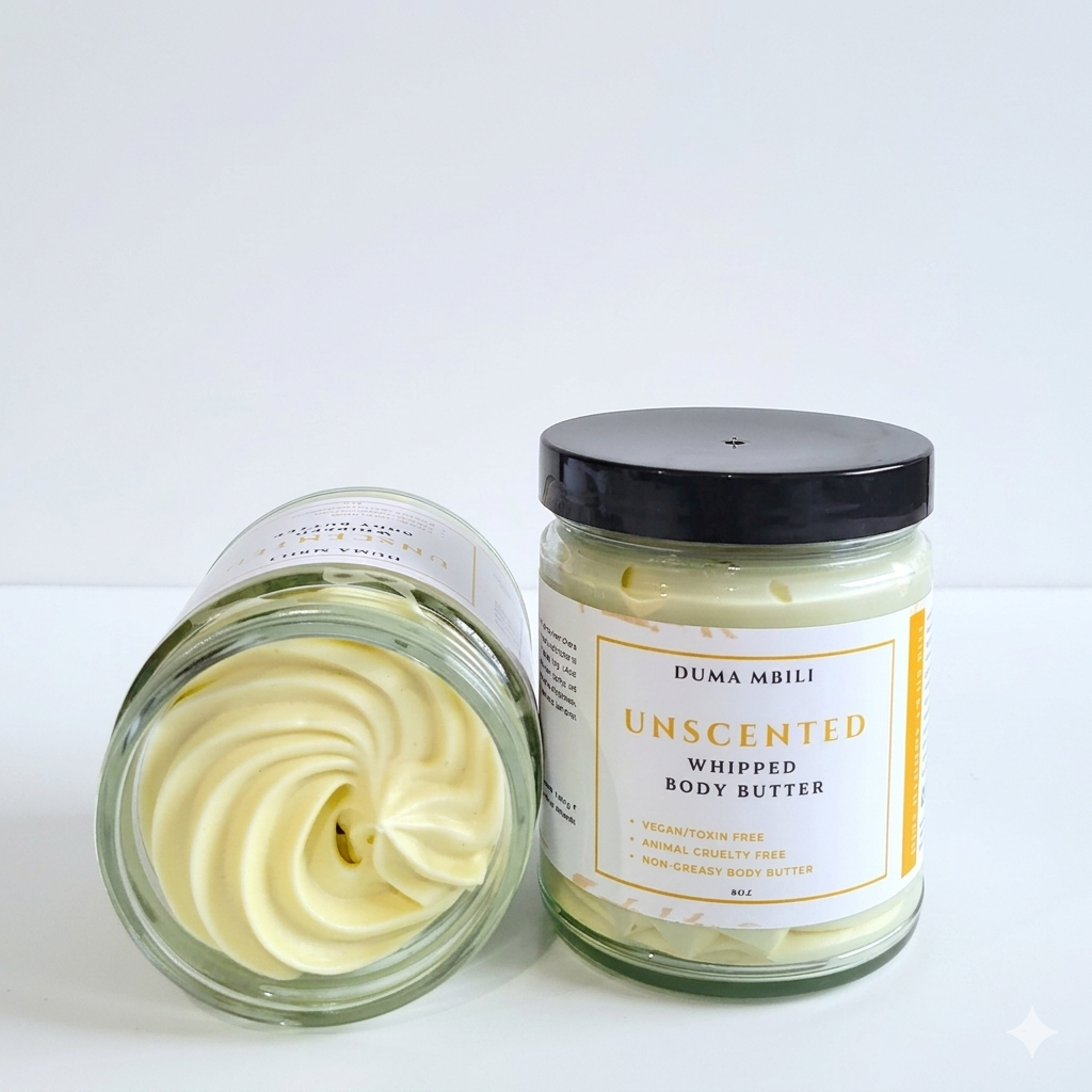 Beurre corporel fouetté sans parfum