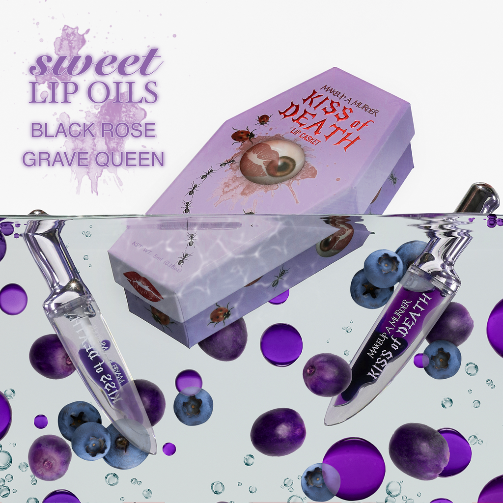 Aceites labiales sanguinolentos KISS of DEATH