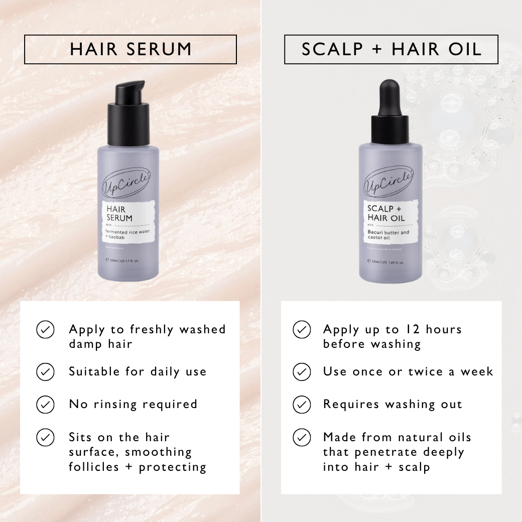 Aceite para cuero cabelludo y cabello con manteca de bacuri y aceite de ricino