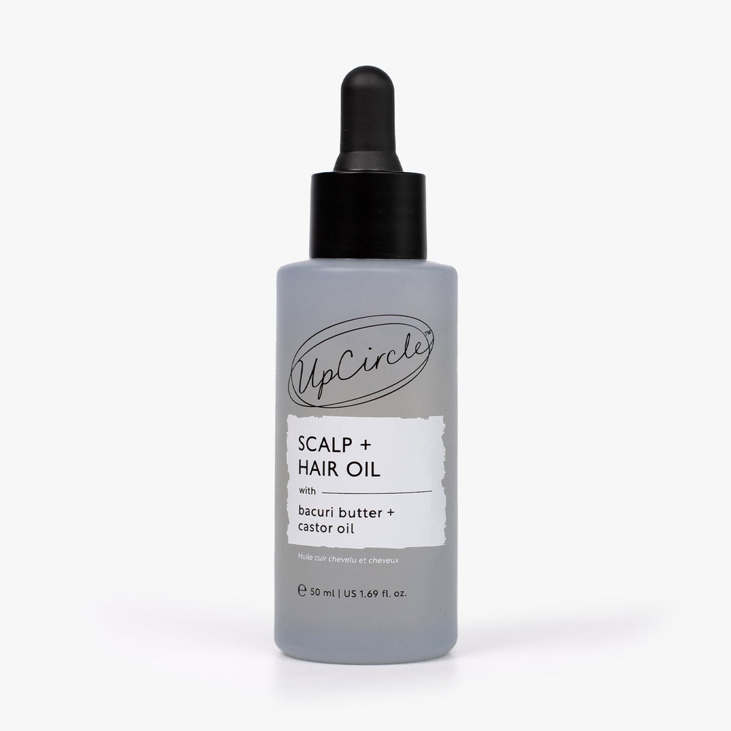 Aceite para cuero cabelludo y cabello con manteca de bacuri y aceite de ricino