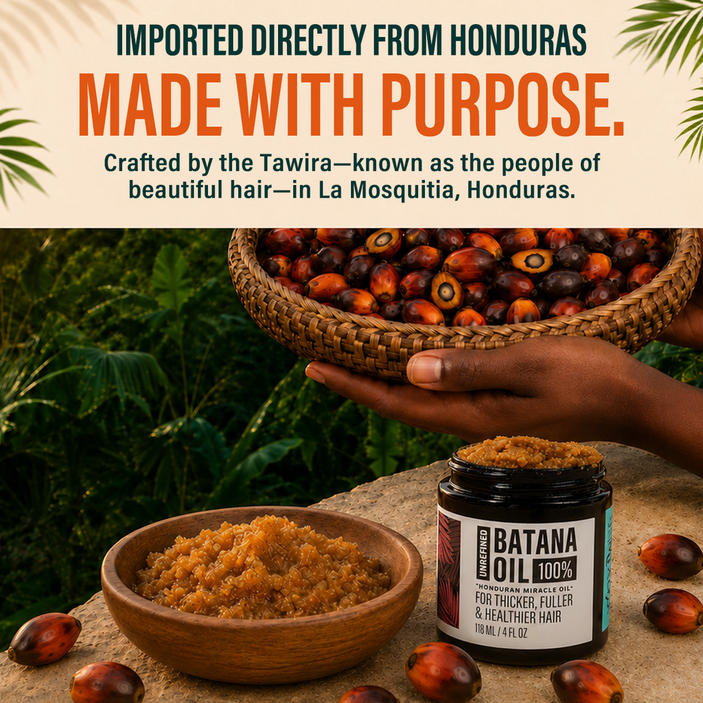 Huile de Batana 100 % non raffinée 4 oz