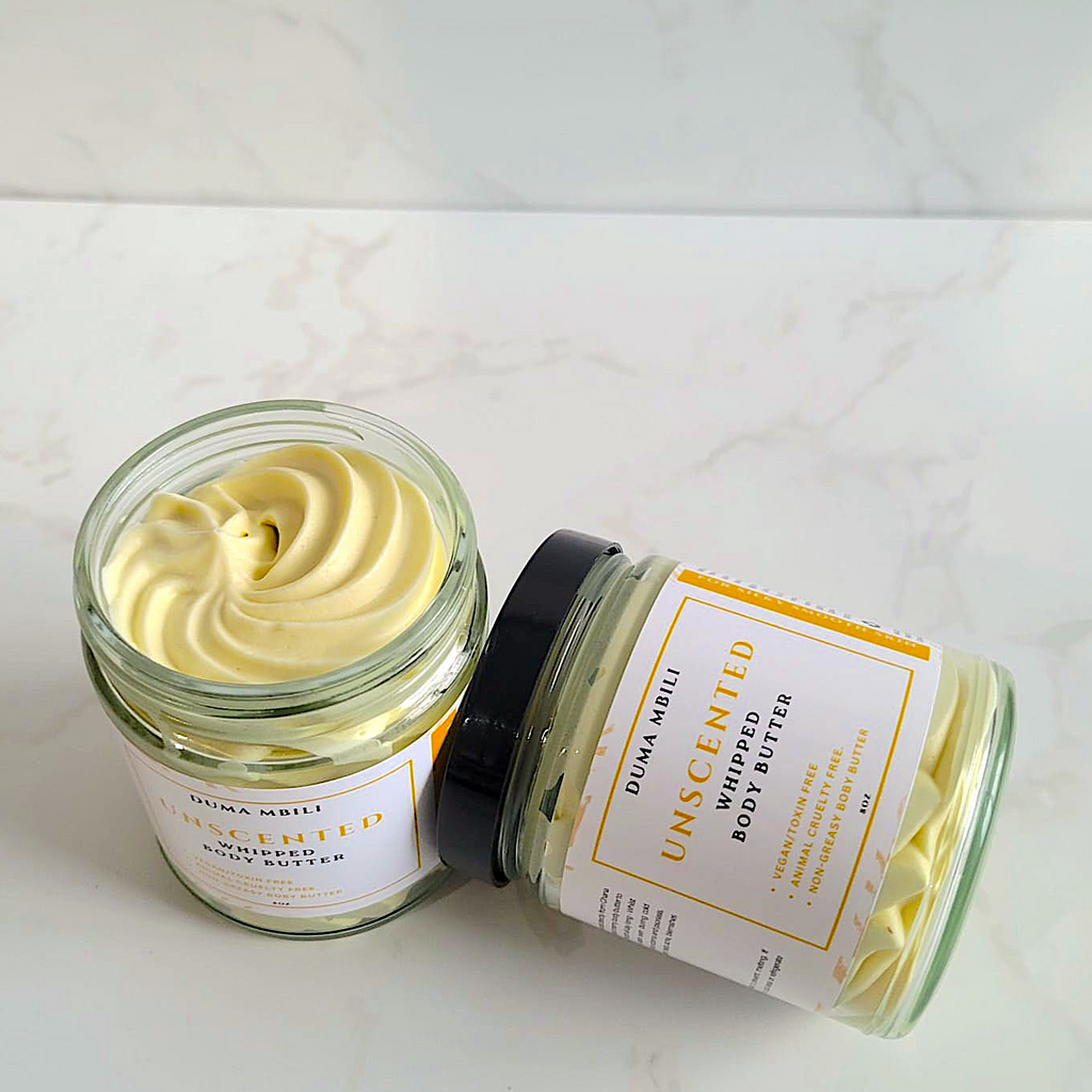 Beurre corporel fouetté sans parfum