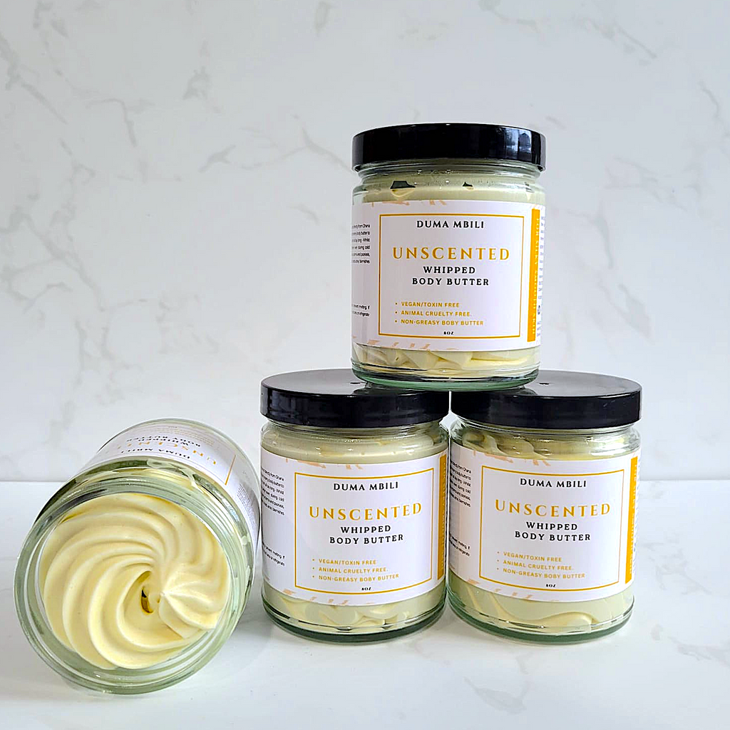 Beurre corporel fouetté sans parfum