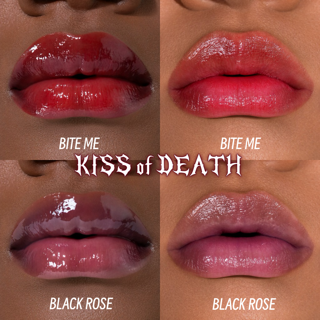 Aceites labiales sanguinolentos KISS of DEATH